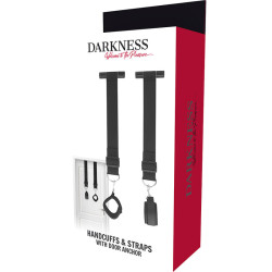 Darkness - Menottes De Porte De Bondage